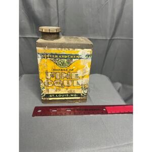 Rare Vintage Metal Quart Can Lacquer Thinner - Usilco, Rare Find!